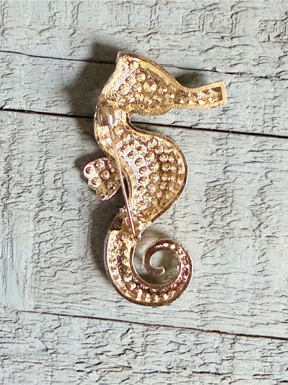 Nautical Lot of 4 Crystal Brooches